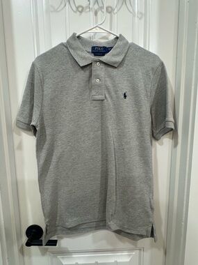 Polo by Ralph Lauren Gray Polo Shirt with Navy Pony
